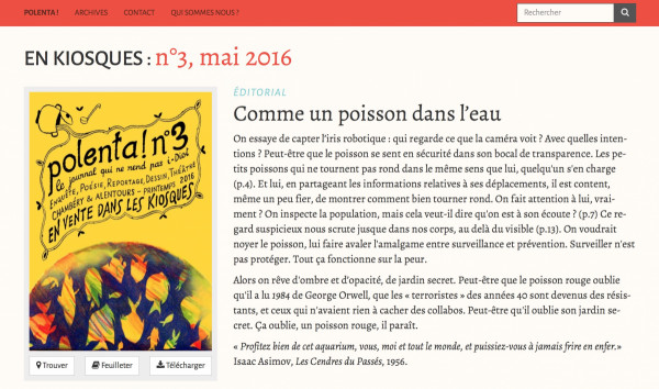 Screenshot for Polenta !